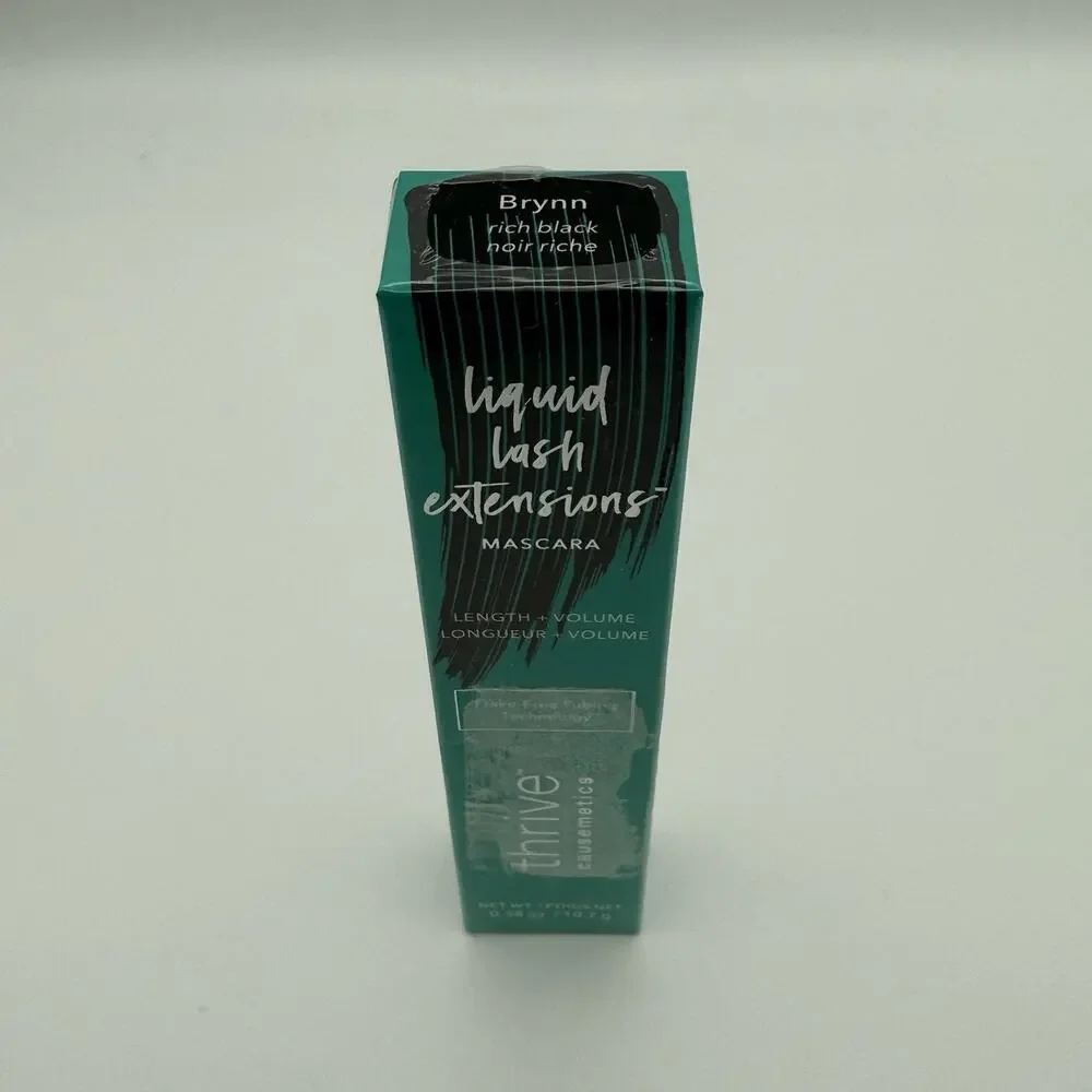 Thrive Liquid Lash Extensions Mascara Rich Black NEW IN BOX .38oz